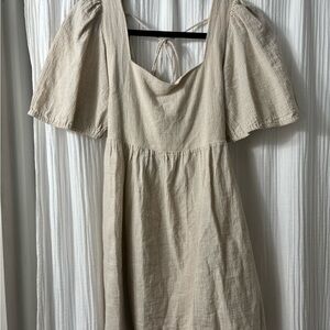 Elegant Cream Dress
